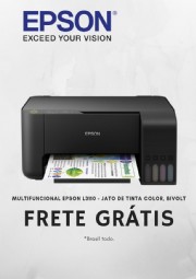 Multifuncional Epson EcoTank L3110, Jato de Tinta, Colorida, Bivolt - C11CG87302